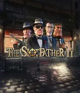 Step into the nefarious world of The Slotfather Part II game by Betsoft, highlighting a lineup of iconic mafia characters against a shadow-lit urban backdrop. This image captures the dramatic theme of the mobster lifestyle with its detailed character design and suspenseful setting. Great for fans of crime dramas, promising a thrilling gaming experience. 